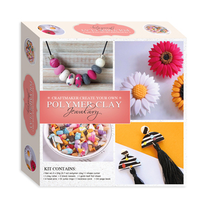 Kit de bijoux en argile polymère: tout ce dont vous avez besoin pour fabriquer votre propre argile à modeler pour les enfants, idéale pour la sculpture, l'artisanat - Product Image 3