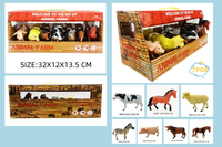 Boîte cadeau portable en PVC pour jouets modèles d'animaux dinosaures pour enfants, ensemble de jeu d'imitation DIY