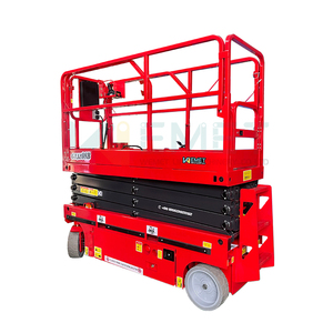 Plataforma elevadora de tijera eléctrica hidráulica autopropulsada 3-14m Caminar de baja altura Cero emisiones - Product Image 6