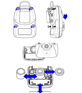เครื่องตรวจจับก๊าซแบบพกพา MP100 ระดับ IP67 ได้รับการรับรองมาตรฐาน CE/ATEX อายุการใช้งานเซ็นเซอร์ 5+ ปี ตรวจจับก๊าซ CO S O2 มีเทน ที่อุณหภูมิ -20 องศาเซลเซียส - Product Image 6