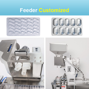 少量生産用のDPP全自動電子小型ピルタブレットカプセルブリスターパッキング成形機 - Product Image 3