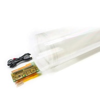 Film tactile capacitif ZXV XTB43 pouces avec 10 points de contact, faible consommation d'énergie, pour usage commercial ou domestique