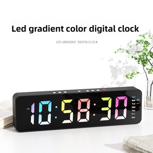 Reloj Despertador <span class=keywords><strong>Digital</strong></span> LED Multifuncional para Niños YAOQIU YQ-3206, Termómetro, Pantalla de 24 Horas, Visualización del Día de la Semana, Diseño Moderno y Minimalista - Product Image 1