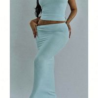 Robe décontractée à col rond Spice Everyday Slits