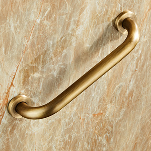 Barras de Agarre de Cobre de 40 cm, Barandilla de Seguridad Antideslizante para Baño, Agarradera para Inodoro para Personas Mayores y con Discapacidad - Product Image 3