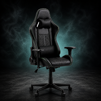 Silla de oficina y gaming ergonómica giratoria de cuero y tela, con función de elevación, la mejor opción económica de fábrica, personalizable.