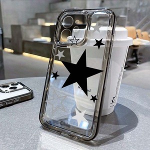 <span class=keywords><strong>Gris</strong></span> Blanco Negro Estrella Impresión a prueba de golpes Espacio TPU Funda para teléfono móvil para <span class=keywords><strong>Iphone</strong></span> 8 X Xr <span class=keywords><strong>Xs</strong></span> 11 12 13 14 15 16 17 Pro Max - Product Image 1