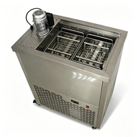 Machine à glaces et bâtonnets glacés à double moule, nouveau design, refroidissement par air
