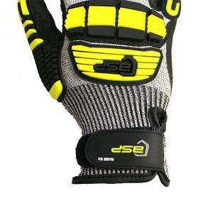Guanti da meccanico Tpr per lavorare su auto antiscivolo sabbioso Nitrile resistente ai guanti elastici antiurto per polsino di sicurezza guanti - Product Image 3
