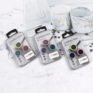 กระจกกล้องเรืองแสง 9H HD สำหรับ iPhone 14 14ProMax 11 13 12 ฟิล์มกันรอยเลนส์โทรศัพท์มือถือเรืองแสง ขายส่งจากกวางโจว - Product Image 5