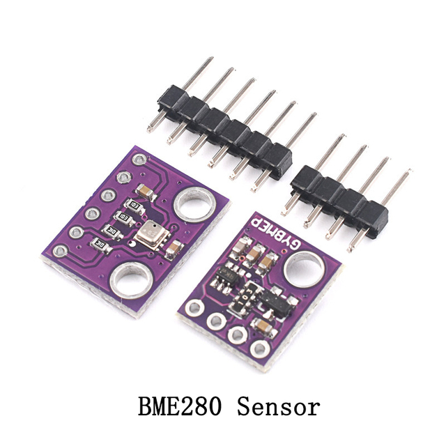 BME280 Digital Three-in-One Sensor Module 3.3V 5V Input Temperature Humidity Atmospheric Pressure Barometer I2C SPI  Sensor