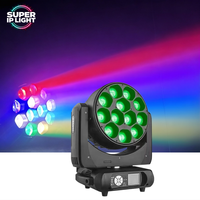 Projecteur Lyre Mobile 12*40W RGBW Big Bee Eye 480W avec Zoom et Contrôle Pixel pour DJ, Mariages et Éclairage Scénique