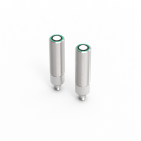 Capteur de distance ultrasonique AUZ USM18S-100A IP67 étanche en acier inoxydable, sortie 4-20 mA, plage de détection réglable, montage sur goujon