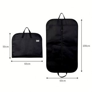 Housse à vêtements de haute qualité, élégante, grande capacité, en non-tissé, pliable, avec fermetures éclair, portable - Product Image 6