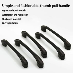 定制铝合金橱柜门把手现代外观橱柜门把手 - Product Image 2