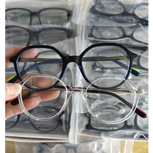 Vente flash Lunettes en acétate Monture optique pour hommes et femmes Lunettes en acétate en stock <span class=keywords><strong>Lot</strong></span> de liquidation - Product Image 4