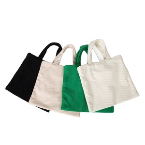 Bolsos Tote Pequeños y Lindos de Pana Suave Personalizados para Mujer - Product Image 1