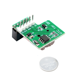 #44157 DS1307 <span class=keywords><strong>Raspberry</strong></span> <span class=keywords><strong>Pi</strong></span> RTC Đồng hồ thời gian thực mô-đun có thể thay thế pin IIC I2C cổng nối tiếp - Product Image 3