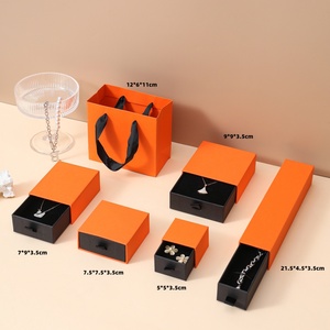 Luxury Cardboard Drawer Jewelry Box High End Rigid Jewelry <b>Boxes</b> Wholesale Custom <b>Mixed</b> Box of Jewelry Wholesale - Product Image 5