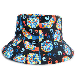 Sombreros de Pescador de Algodón con Logotipo Personalizado, Sombreros de Pescador Reversibles con Logotipo Bordado e Impreso - Product Image 4