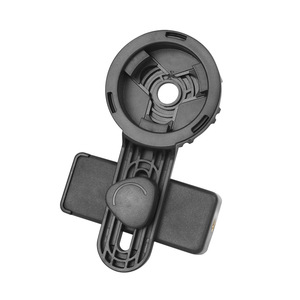 Universal Telescopic Phone Clip Camera Adapter Clamp Mount With Image Stabilization For Astronomical Telescope Quick Release - Product Image 1