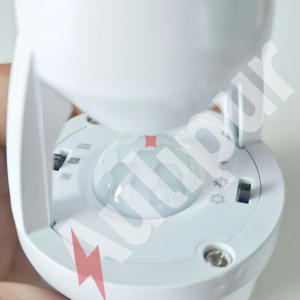 Aulipur thông minh vít ánh sáng lịch thi đấu cho kho hành lang & Hành lang cảm biến cơ thể con người PIR cảm biến chuyển động khung <span class=keywords><strong>B22</strong></span> bóng đèn chủ - Product Image 6