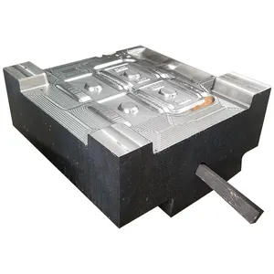 Fabricante de moldes de 8 cavidades personalizados, moldes de aço e alumínio fundidos, peças de moldes de injeção de alta precisão