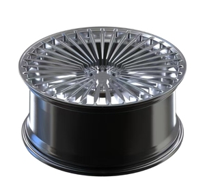 Rueda de Aluminio Plateada Forjada a Medida HRW PROJECT, Diseño Cóncavo Profundo, Multirradio de 18-26 Pulgadas, 5x114.3/5x112/5x130, 25-30mm, Nueva con 3 Años de Garantía - Product Image 3