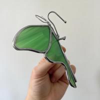 Décoration de jardin personnalisée en verre teinté fait main, motif chrysalide lunaire, support de pot, cadeau pour la fête des mères, certifié fabriqué en Chine, modèle HD-0626