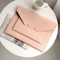 Étui léger en cuir pour ordinateur portable, tablette, documents de bureau, pochette de rangement, organiseur de fichiers pour professionnels