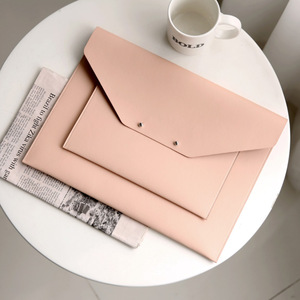 Leichte Leder-Laptoptasche Tablet-Bürodokumenten-Aufbewahrungshülle Aktenorganizer für Geschäftsleute - Product Image 4