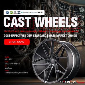 Factory Wholesale Cast Auto Wheels 17 18 20 Inch 5x114.3 5x112 5x120 for Customization and Modification - Product Image 4