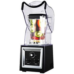 Commercial Ice Blender 2.2kW 220V Mechanical Knob Control Variable Speed Pulse Function 1.8L 2L PC Jar Commercial Blender