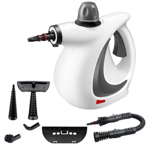 Oferta Especial Trapeador a Vapor Eléctrico Portátil Profesional <span class=keywords><strong>con</strong></span> Aspiradora de Mano, Cableado, Calentamiento en 5 Minutos para Hogar/Oficina/Llantas - Product Image 1