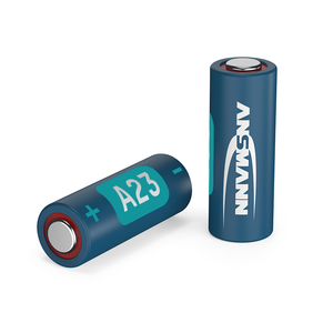 แบตเตอรี่อัลคาไลน์ ANSMANN A23/<span class=keywords><strong>LR23</strong></span> 12V 50mAh ทรงกระบอก คุณภาพชั้นหนึ่ง อายุการเก็บรักษานาน ใช้สำหรับนาฬิกา/เครื่องคิดเลข 0.6J - Product Image 3