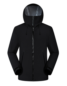 Veste coupe-vent softshell pour homme de haute qualité, imperméable, respirante, avec capuche intégrale, pour la randonnée en plein air, veste en hardshell pour l'automne - Product Image 6