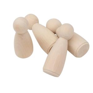 <strong>Wood</strong> Organic Sensory Toy DIY Peg Doll <strong>for</strong> <strong>Home</strong> <strong>Decoration</strong> - Product Image 2