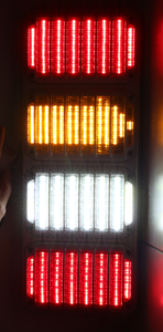 Senken Surface/Encastré Côté <span class=keywords><strong>Clignotant</strong></span> Lumineux Périmètre LED Système <span class=keywords><strong>Quad</strong></span> Pile - Product Image 5
