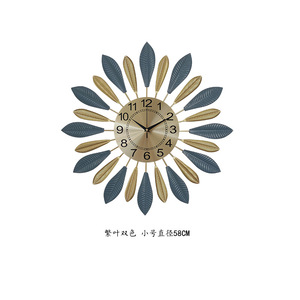 Horloge murale en métal en forme de <span class=keywords><strong>soleil</strong></span> pour la décoration du salon, nouvelle collection, vente en gros - Product Image 6