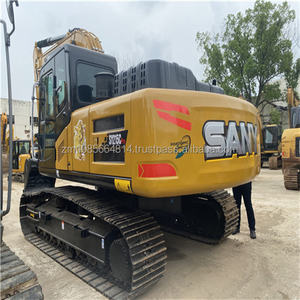 L'excavatrice Sany 215c fabriquée en Chine a utilisé l'excavatrice Sany SY215 SY215C de 21 tonnes avec Cummins Engine SANY Excavator nouveau prix - Product Image 1