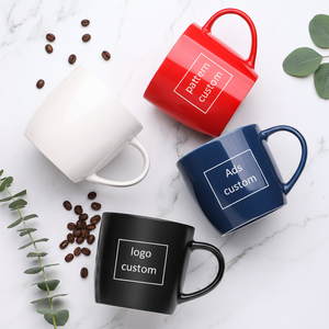 <span class=keywords><strong>Mug</strong></span> en Porcelaine <span class=keywords><strong>Personnalisé</strong></span> avec Logo Imprimé, Cadeau <span class=keywords><strong>Personnalisé</strong></span>, Rouge <span class=keywords><strong>Noir</strong></span>, Marque Café, Tasse à Café en Céramique Promotionnelle - Product Image 3