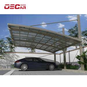 Carport 2 Voitures Portable Auvent Extérieur Bricolage <span class=keywords><strong>Jardin</strong></span> Patio Cour Cadre En Aluminium <span class=keywords><strong>Abri</strong></span> Garage Alternative En Aluminium Carport - Product Image 1