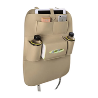Sac de rangement pliable pour siège arrière de voiture en feutre Organisateur de siège arrière Protecteur en feutre multi-poches