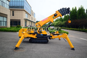 6m sampai 25m tinggi Mini Crawler Spider Crane 2 Ton 8ton 12ton 20 m kinerja tinggi Spider Crane untuk mengangkat 10 Ton - Product Image 3