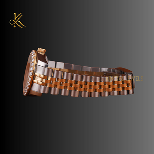 Reloj de diamantes Moissanite para mujer hecho a mano para un sabor Premium que muestra un brillo brillante y detalles elegantes para un aspecto de lujo - Product Image 2