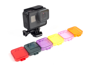 Zmhoshi — caméra d'action sportive, nouveau, filtre d'objectif, filtre colorés, différentes couleurs, pour GoPro hero 5 6 - Product Image 3
