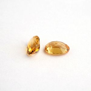 สินค้าใหม่มาแรง พลอยทรงรี ขนาด 5*7 มม. สีเหลือง พลอยซิทรินธรรมชาติ - Product Image 4