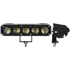 ไฟหน้ารถมอเตอร์ไซค์ 24W 9-80V แบบสองสี LED สปอตไลท์สำหรับรถยนต์ รถบรรทุก รถจักรยานยนต์ ไฟเดย์ไลท์ (DRL) - Product Image 1