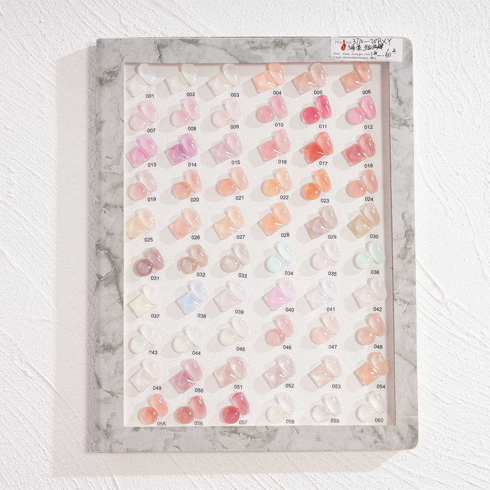 color chart for nails book