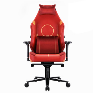 <span class=keywords><strong>Silla</strong></span> de juego Dota 2 De cuero rojo para ordenador, <span class=keywords><strong>silla</strong></span> de juego OEM de lujo de PU, <span class=keywords><strong>silla</strong></span> de carreras de espuma moldeada en frío con cintura integrada - Product Image 1